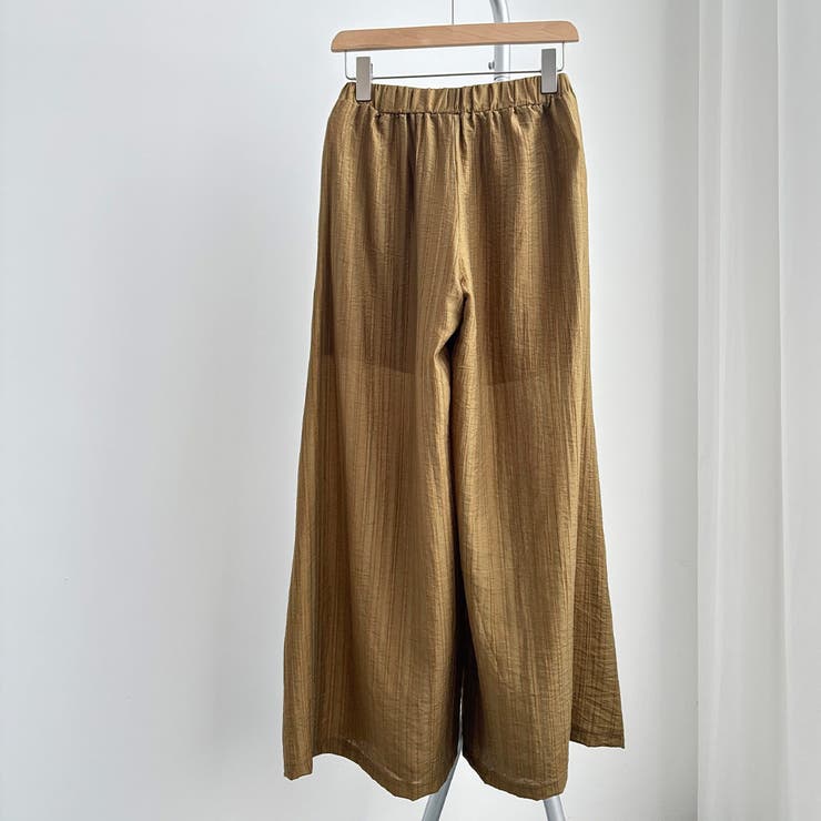 幅広いスタイリングが楽しめるキャミソール&ワイドパンツ トップス キャミワンピー… | maison de LATIR | 詳細画像17 