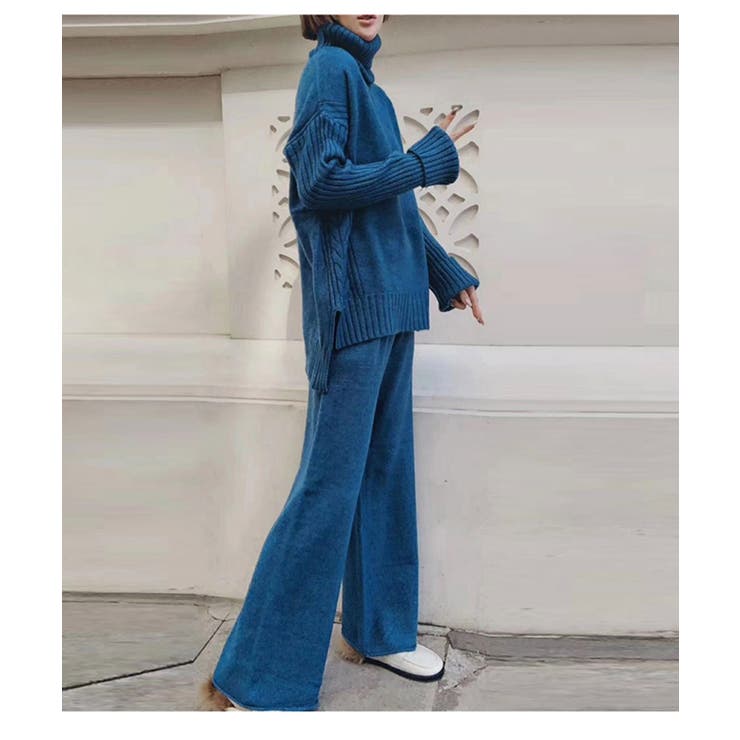 これさえあればコーデに迷わない♪セットアップ ニット レディース