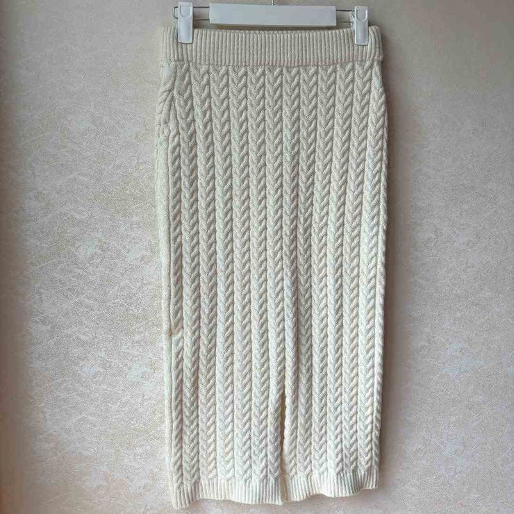 ほどよいフィット感で綺麗なライン魅せエレガントショート丈ニットトップス&ミディア… | maison de LATIR | 詳細画像12 