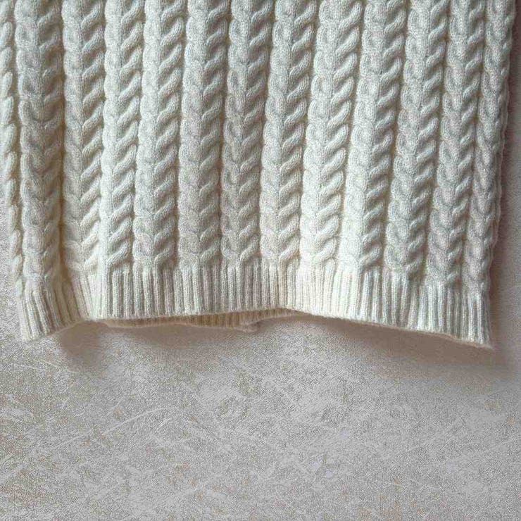 ほどよいフィット感で綺麗なライン魅せエレガントショート丈ニットトップス&ミディア… | maison de LATIR | 詳細画像14 