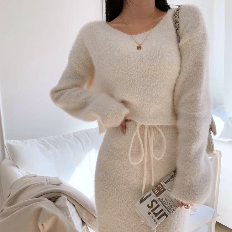 モードに可愛いカッコいいふわふわセットアップ モードコーデ シックスタイル | maison de LATIR | 詳細画像2 