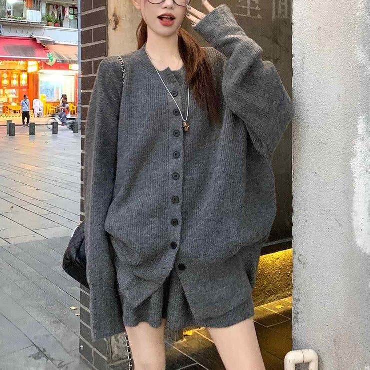 ゆるっと可愛い、冬ニットセット 万能 セットアップ | maison de LATIR | 詳細画像4 