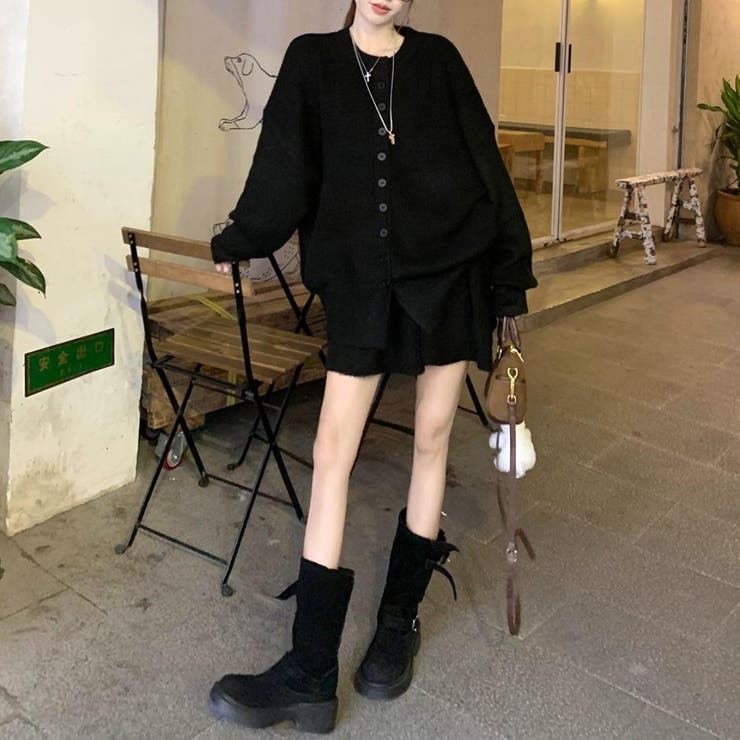 ゆるっと可愛い、冬ニットセット 万能 セットアップ | maison de LATIR | 詳細画像11 