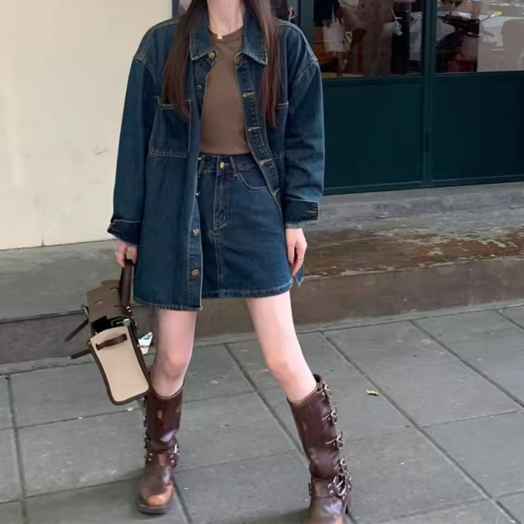 着るだけでコーデが決まるセットアップ デニム ホーム | maison de LATIR | 詳細画像8 