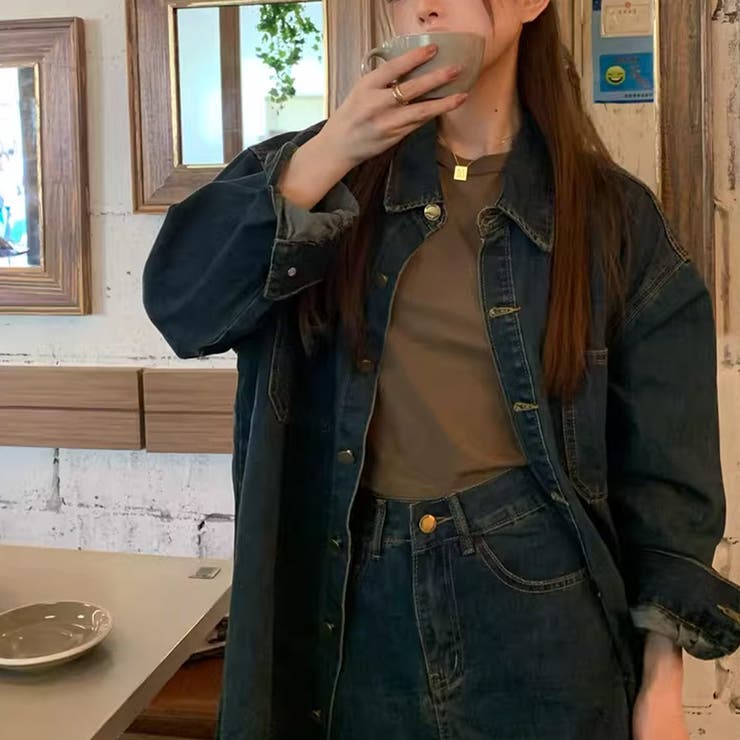 着るだけでコーデが決まるセットアップ デニム ホーム | maison de LATIR | 詳細画像9 