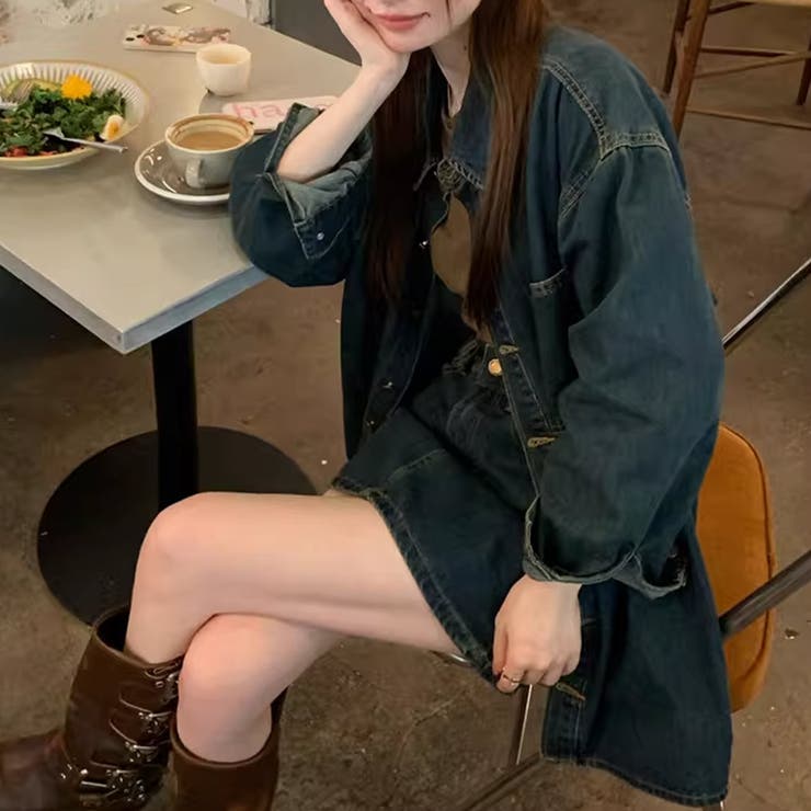 着るだけでコーデが決まるセットアップ デニム ホーム | maison de LATIR | 詳細画像10 