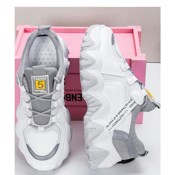 EYTYS 厚底スニーカー グレー/ブラック/ピンク/イエロー EYTYS◇sonic