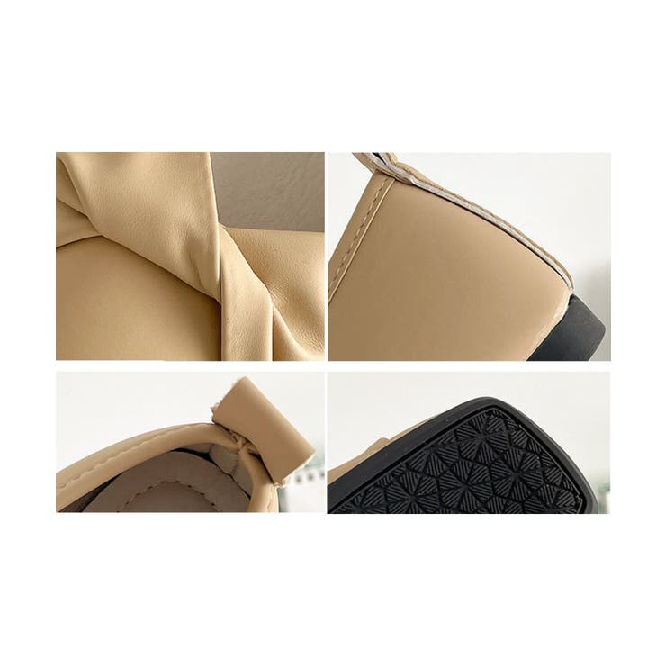 どんなコーデにも取り入れやすいツイストリボンデザインスリッポン 冬 フラット | maison de LATIR | 詳細画像17 