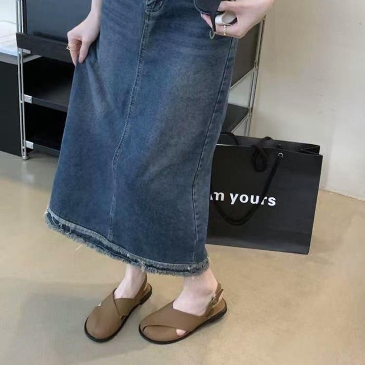 きちんと感がちょうどいいクロスパンプス 足元 フラット | maison de LATIR | 詳細画像6 