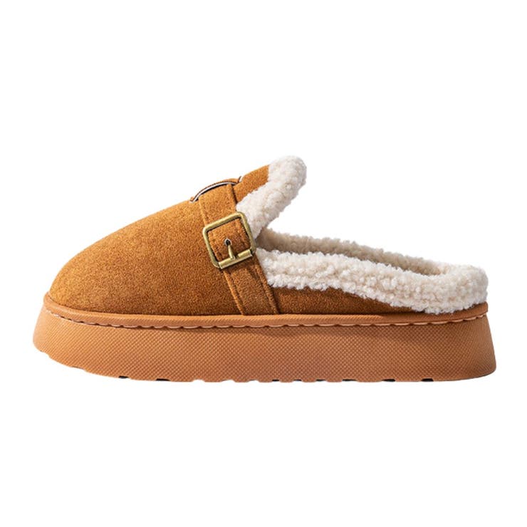 暖足元ふわもこムートンスリッポン シューズ ヒール4cm | maison de LATIR | 詳細画像14 