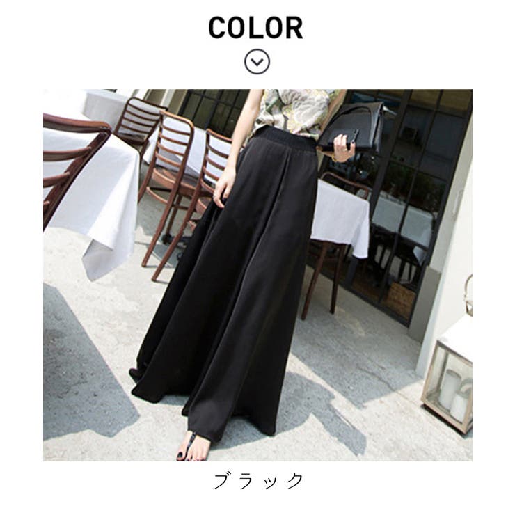 ワイドパンツ レディース ハイウエスト | maison de LATIR | 詳細画像7 