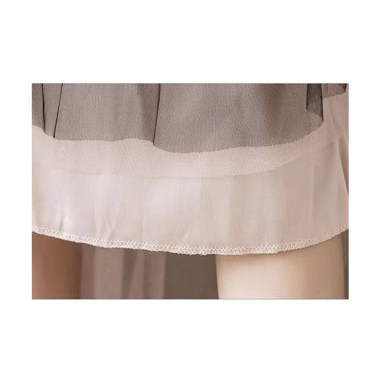 ふんわり可愛いチュールロングスカート メッシュスカート フレアスカート | maison de LATIR | 詳細画像16 