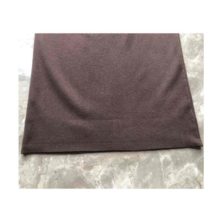 ふんわり素材が優しげな雰囲気を醸し出すミドル丈セミフレアニットスカート 大人 シ… | maison de LATIR | 詳細画像11 