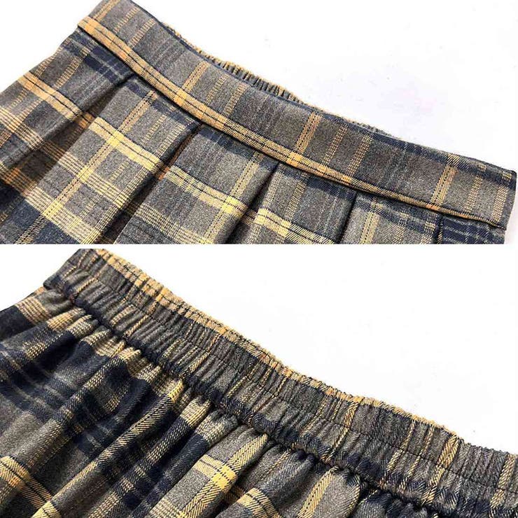 コーデのアクセントにおすすめなチェック柄スカート ボトム