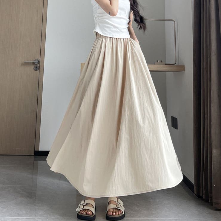 楽ちんな履き心地のマキシスカート ボトム 冬 | maison de LATIR | 詳細画像6 