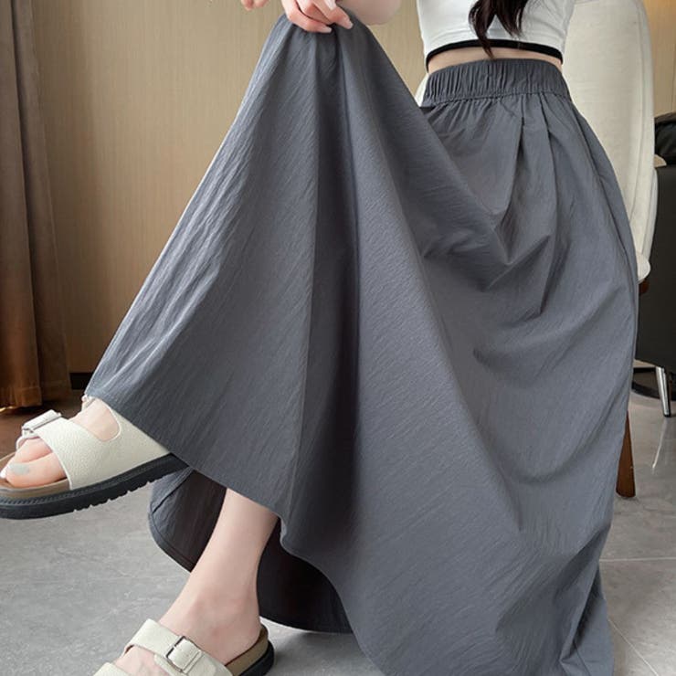 楽ちんな履き心地のマキシスカート ボトム 冬 | maison de LATIR | 詳細画像7 