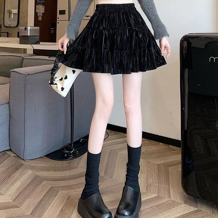 動きやすくて可愛いミニ丈スカート ボトム スカート | maison de LATIR | 詳細画像6 