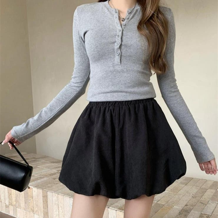 オフィスでもホームでも楽しめる、バルーンミニスカート パラシュートミニスカート | maison de LATIR | 詳細画像3 