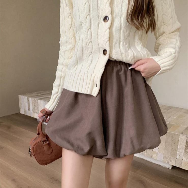 オフィスでもホームでも楽しめる、バルーンミニスカート パラシュートミニスカート | maison de LATIR | 詳細画像15 