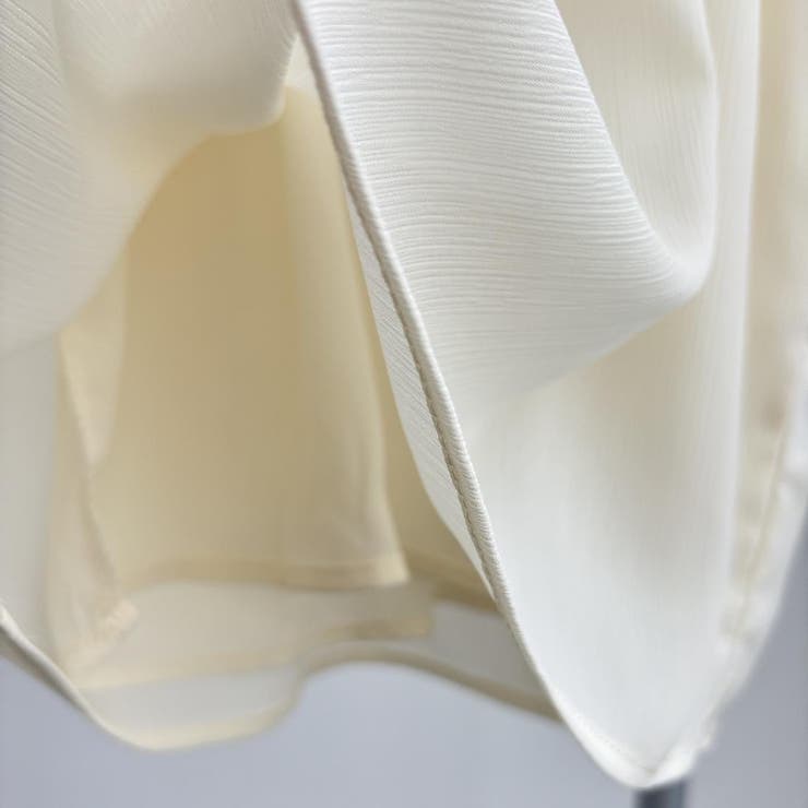 軽やかな着心地のホルターネックブラウス オフィス トップス | maison de LATIR | 詳細画像16 