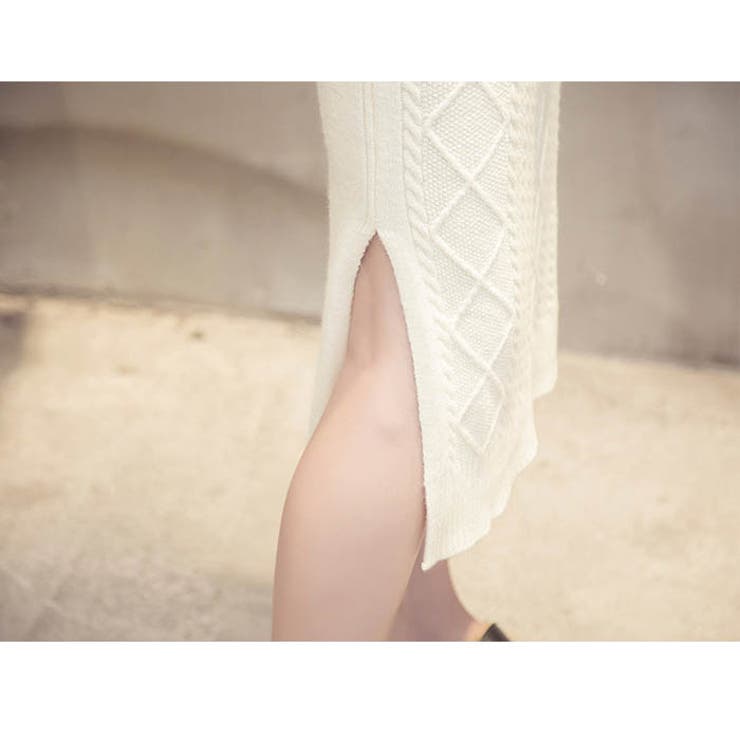 ワンピース ニットワンピース ケーブル編み | maison de LATIR | 詳細画像11 