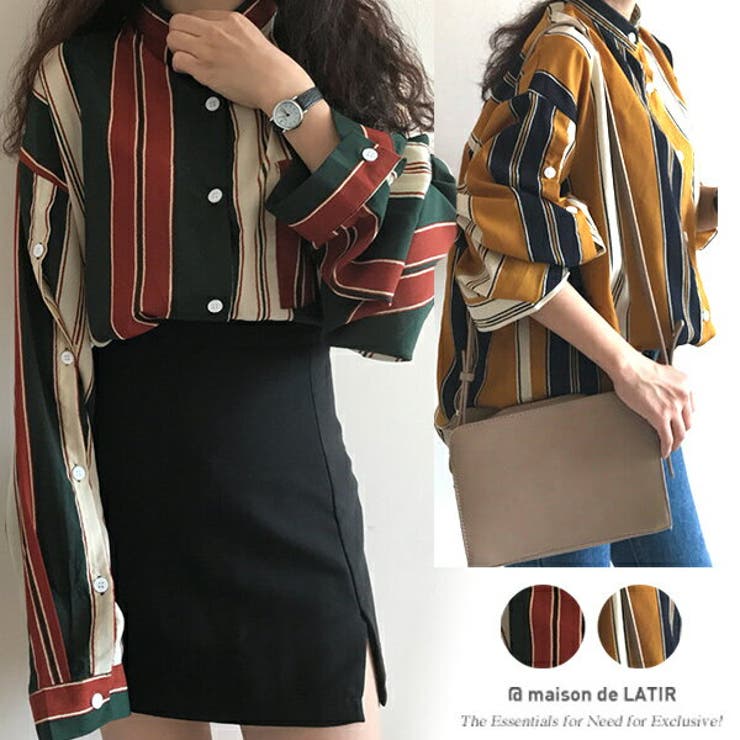 シャツ シャツ 長袖 品番 Msdl Maison De Latir メゾンドラティール のレディースファッション通販 Shoplist ショップリスト シャツ シャツ 長袖 品番 Msdl Maison De Latir メゾンドラティール のレディースファッション通販 Shoplist ショップリスト