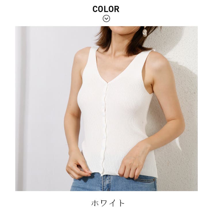 トップスレディーストップスレディース夏夏トップストップス夏夏トップスtシャツ韓国無地vネックvネックノースリーブタンクトップレディースノースリーブレディースノースリーブtシャツ前開きボタンノースリーブニット