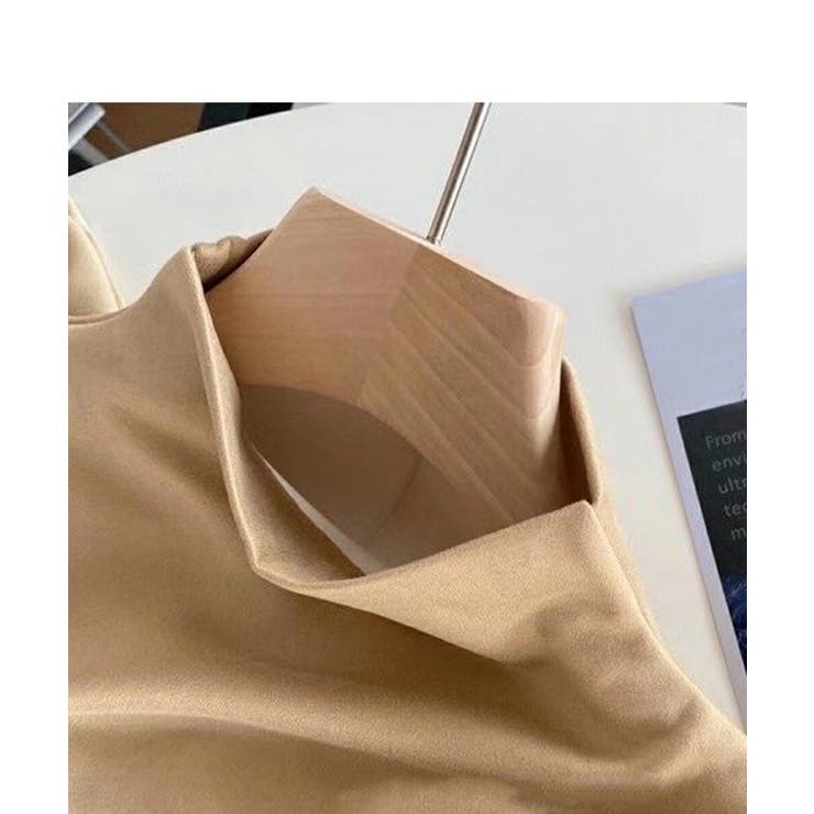 スタンドネック裏起毛カットソー INにもOUTにも使いやすい韓国ファッション 秋 | maison de LATIR | 詳細画像10