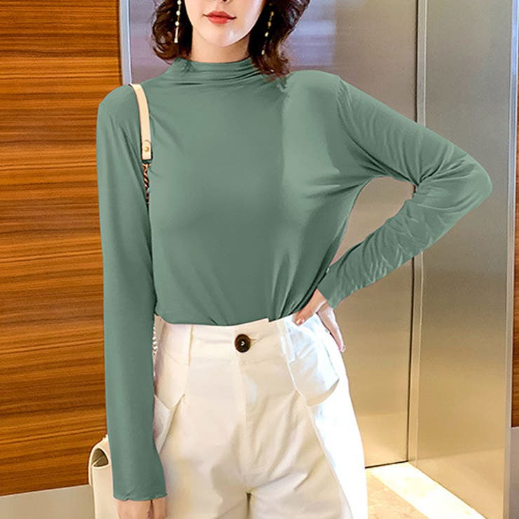 スモークグリーン | ニット ニットセーター トップス | maison de LATIR