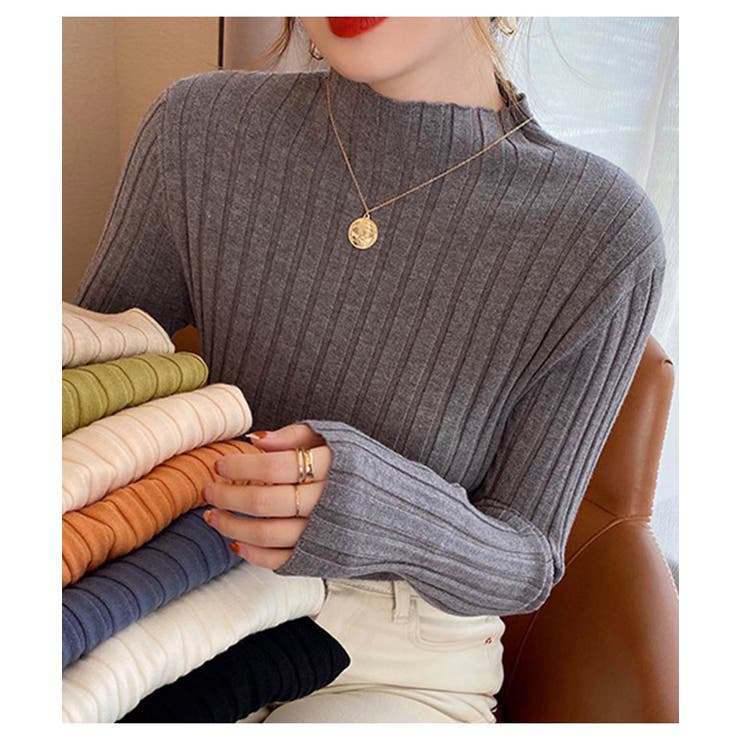 ハイネック ニット レディース 品番 Msdl Maison De Latir メゾンドラティール のレディース ファッション通販 Shoplist ショップリスト