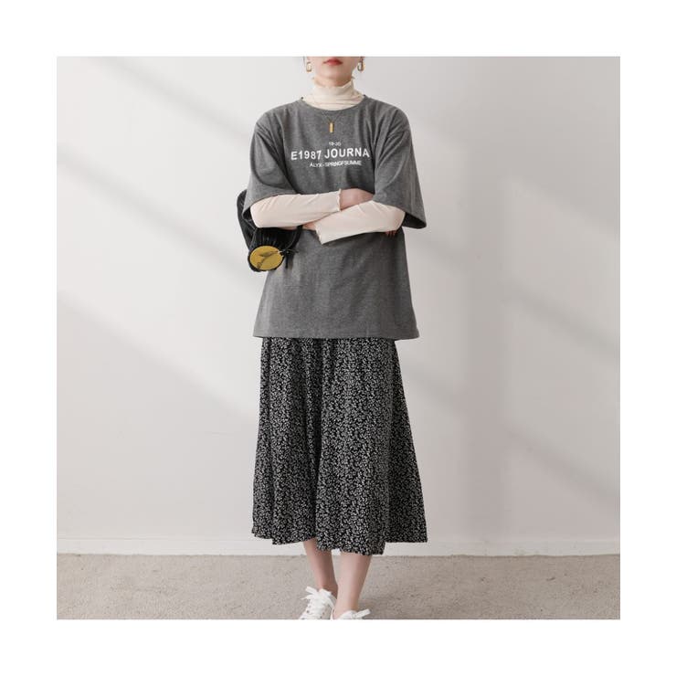 英字ロゴがBIGTシャツ オーバーサイズ 半袖 | maison de LATIR | 詳細画像10 