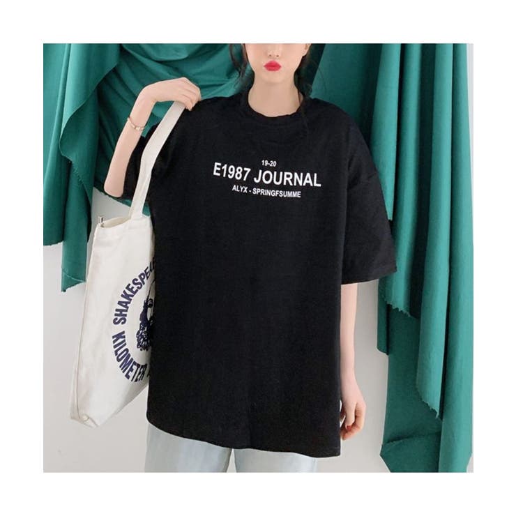 英字ロゴがBIGTシャツ オーバーサイズ 半袖 | maison de LATIR | 詳細画像15 