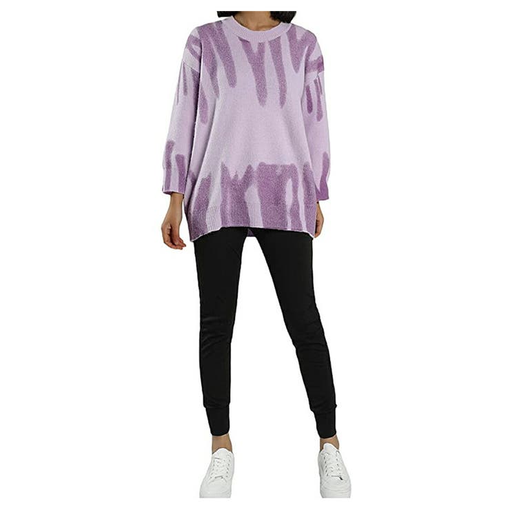 パステルデザインニット クルーネック ニット | maison de LATIR | 詳細画像6 