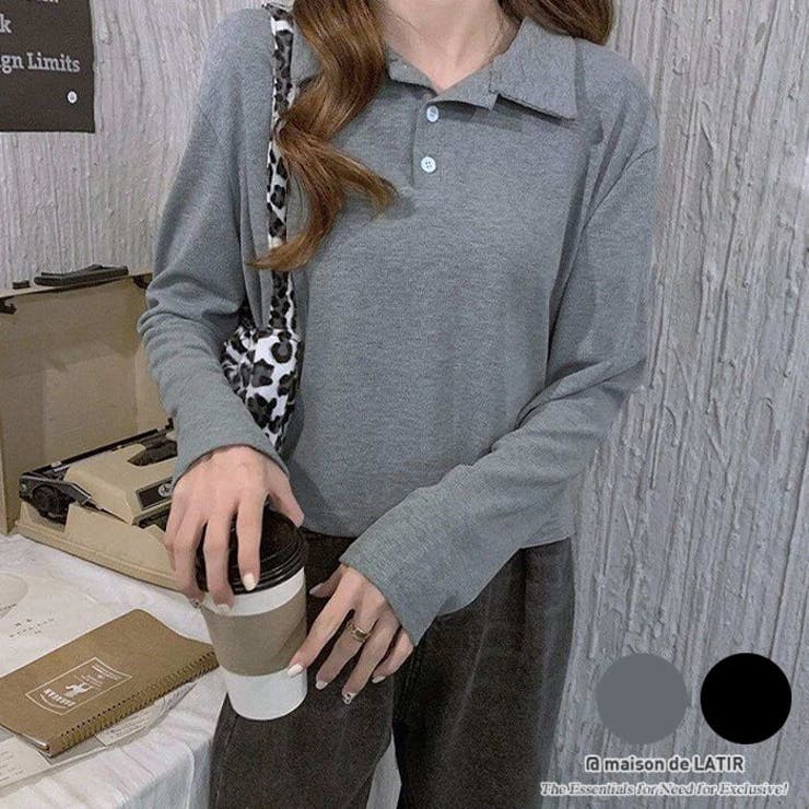 カジュアルで可愛いショート丈ポロシャツ カジュアル ショート丈 品番 Msdl Maison De Latir メゾンドラティール のレディースファッション通販 Shoplist ショップリスト