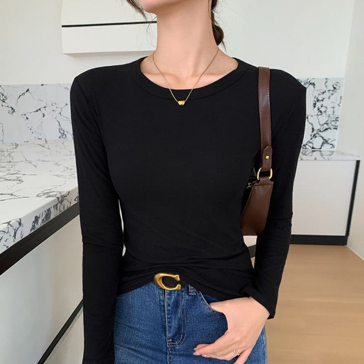 とにかく使える着回し力抜群！！ シンプルロンT 韓国ファッション | maison de LATIR | 詳細画像2 