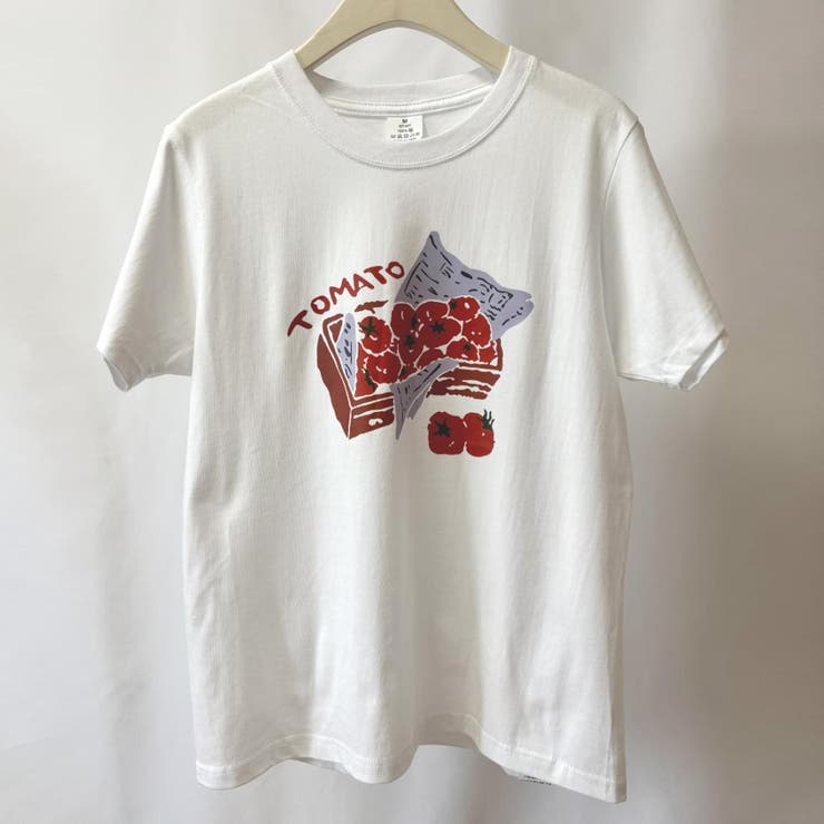 遊び心のあるトマトプリントで、コーデの主役に。プリントTシャツ グラフィックTシ… | maison de LATIR | 詳細画像11 
