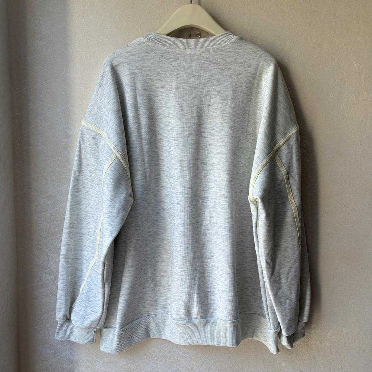 ビッグシルエットトレーナー トレーナー スウェット | maison de LATIR | 詳細画像10 