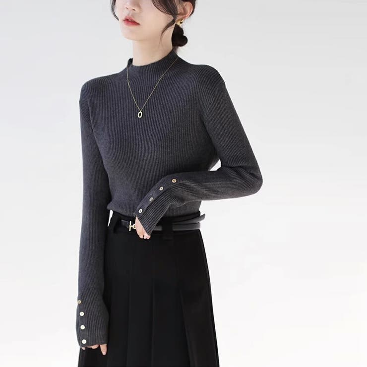 ニット リブ タートル | maison de LATIR | 詳細画像3 