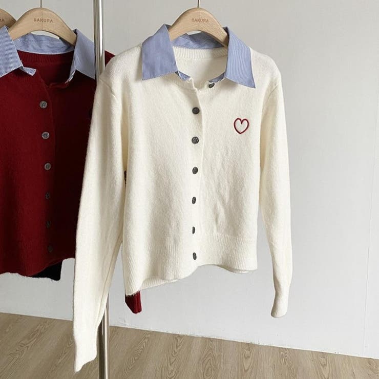 大人かわいい着映えニットカーディガン トップス 羽織 | maison de LATIR | 詳細画像3 