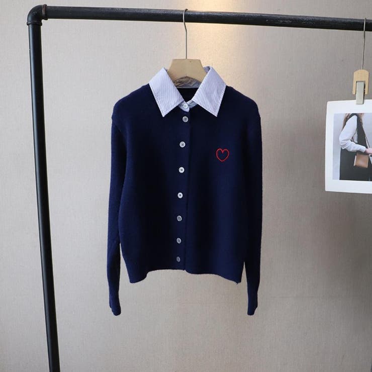 大人かわいい着映えニットカーディガン トップス 羽織 | maison de LATIR | 詳細画像6 