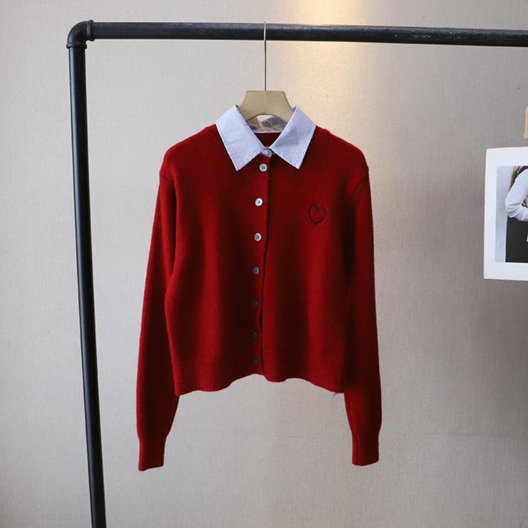 大人かわいい着映えニットカーディガン トップス 羽織 | maison de LATIR | 詳細画像7 