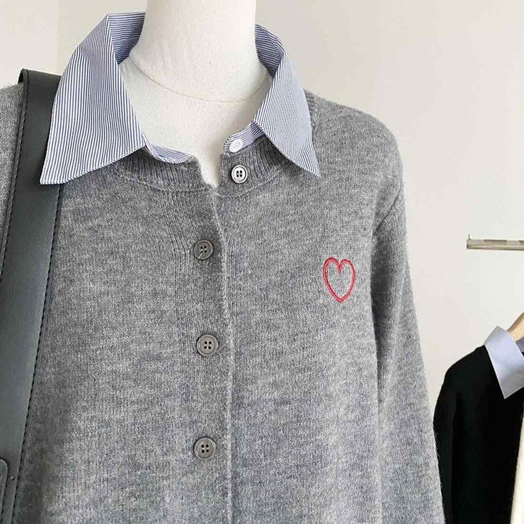 大人かわいい着映えニットカーディガン トップス 羽織 | maison de LATIR | 詳細画像13 