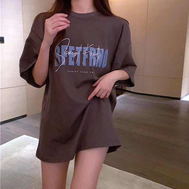 半袖フロントロゴビックTシャツ Tシャツ 半袖 | maison de LATIR | 詳細画像4 