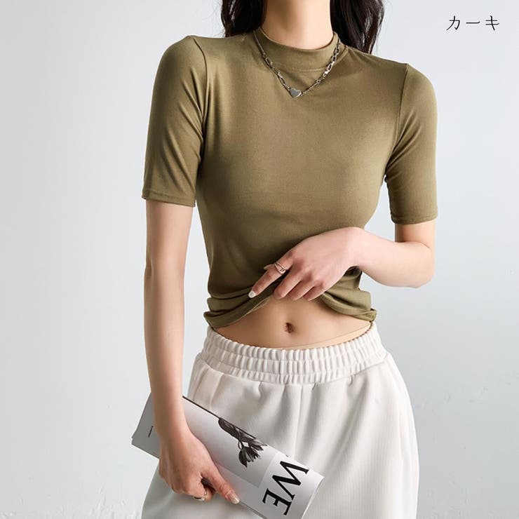 tシャツ 二の腕ふくよかさん用 シアーハイネックのスタメンＴシャツ レディース 楽天市場】【再入荷♪3/24 20時】（S~3L対応）二の腕ふくよか
