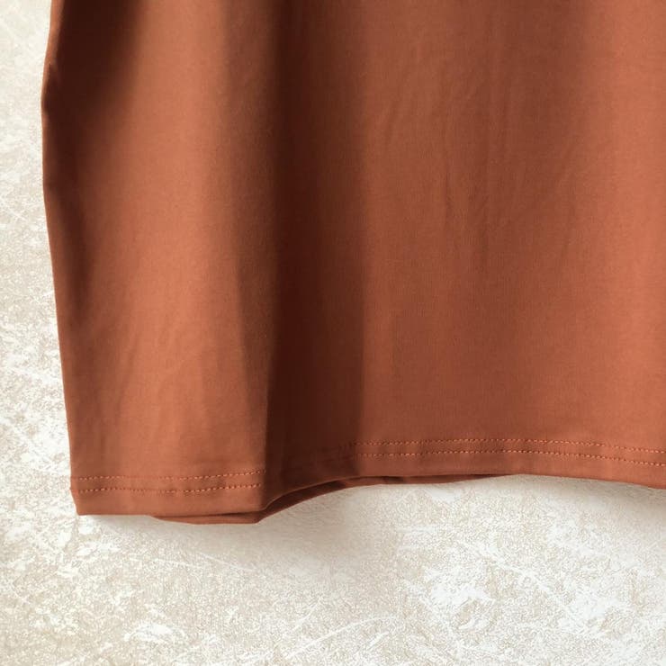 大人カジュアルにぴったりなワンポイントデザイン刺繍ハーフスリーブTシャツ | maison de LATIR | 詳細画像11 