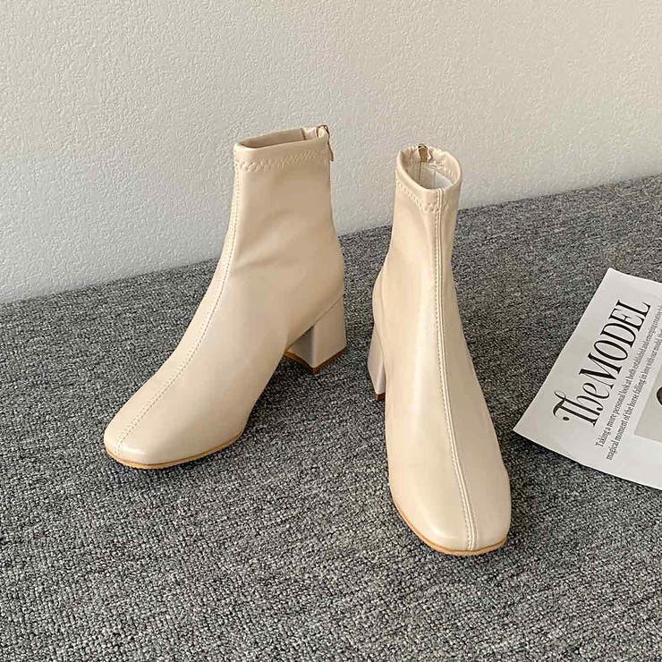 歩きやすくさりげなくスタイルアップできるバックジップブーツ 靴 シューズ | maison de LATIR | 詳細画像21 