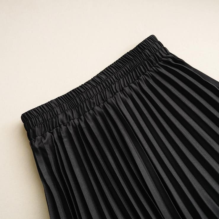 大胆なシルエットが華やかなランダムプリーツロングスカート 大人 上品 | maison de LATIR | 詳細画像20 