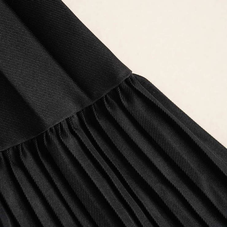 大胆なシルエットが華やかなランダムプリーツロングスカート 大人 上品 | maison de LATIR | 詳細画像25 