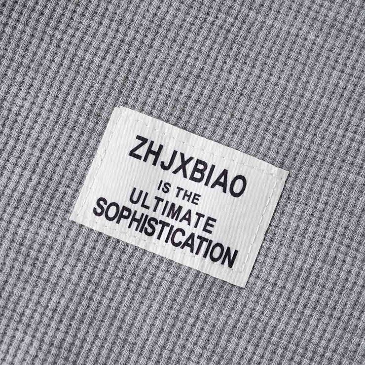 サーマル生地で着心地抜群！ZIPパーカー ジップパーカー カジュアル | maison de LATIR | 詳細画像18 