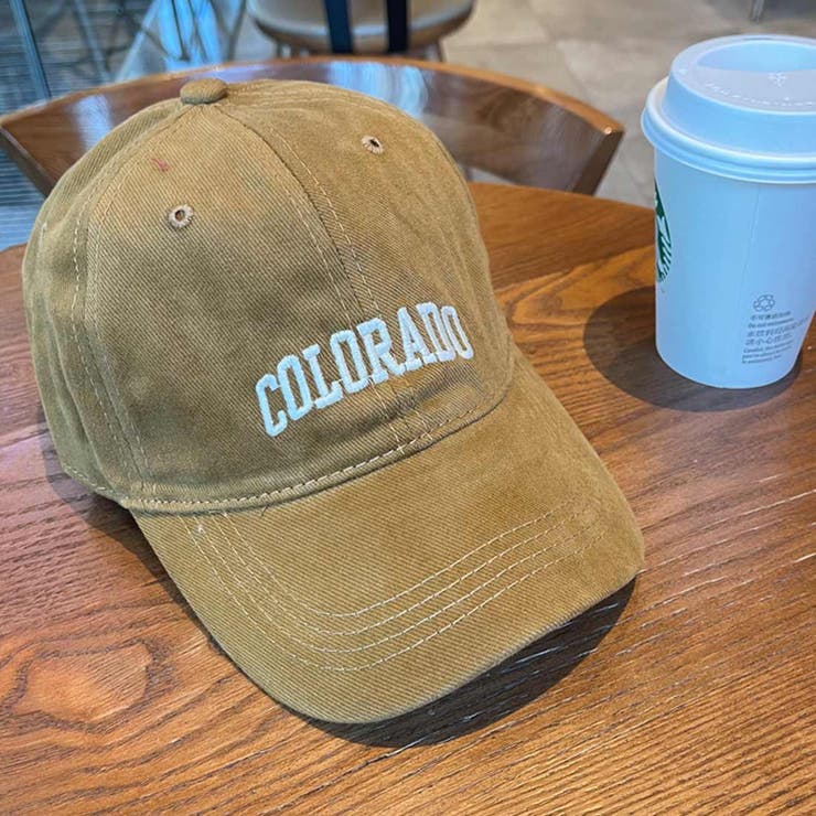 キャメル | 幅広いスタイルにマッチするロゴ刺繍デザインキャップ 冬 ベースボールキャップ | maison de LATIR